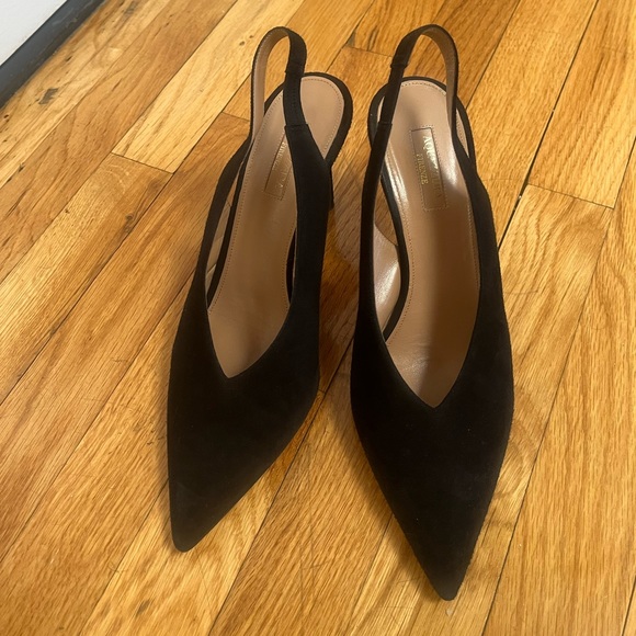 Aquazurra black suede pump 40 - Picture 2 of 7